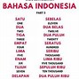 Bahasa Indonesia Jakarta